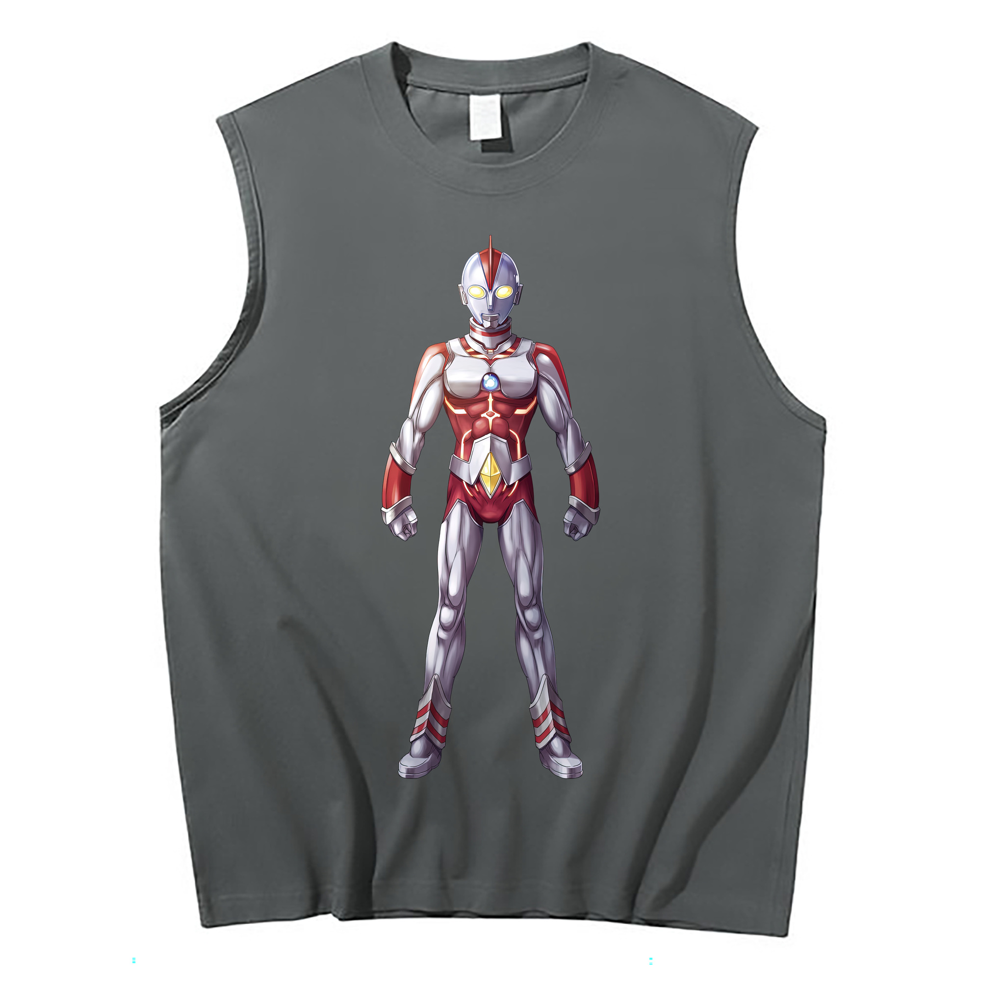 （画像用） ウルトラマン Ultraman コットン100％タンクトップ（フロントプリント）
